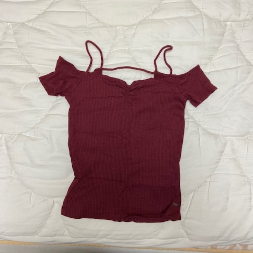 American Eagle Red Strap Top, Size XS